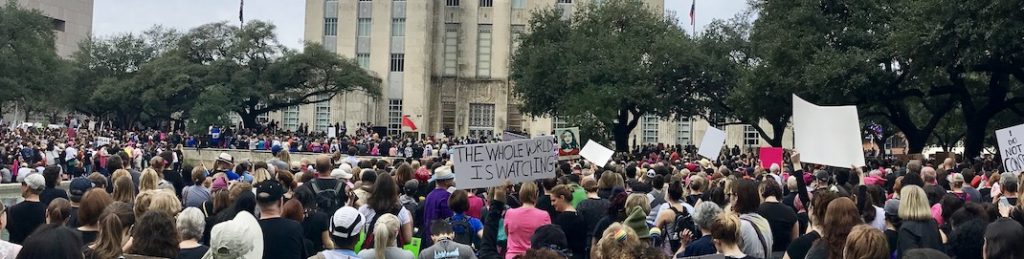 Protest at Houston City Hall