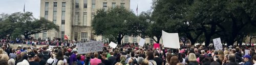 Protest at Houston City Hall