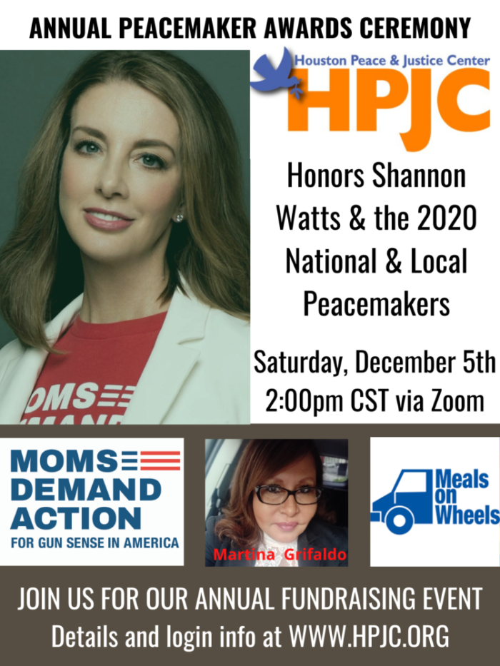Peacemaker Awards Ceremony 2020
